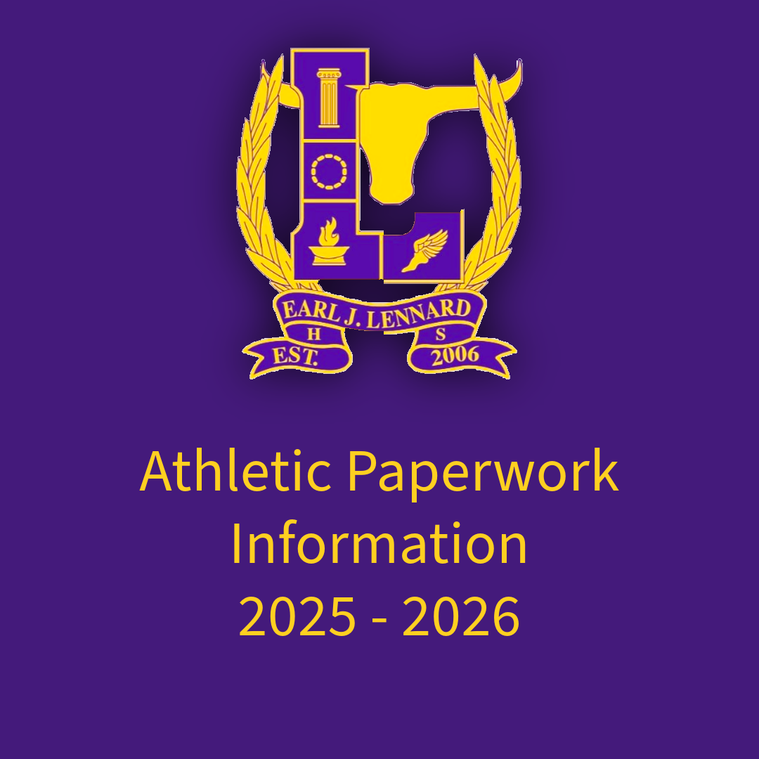  Click the link for more information about athletic paperwork!